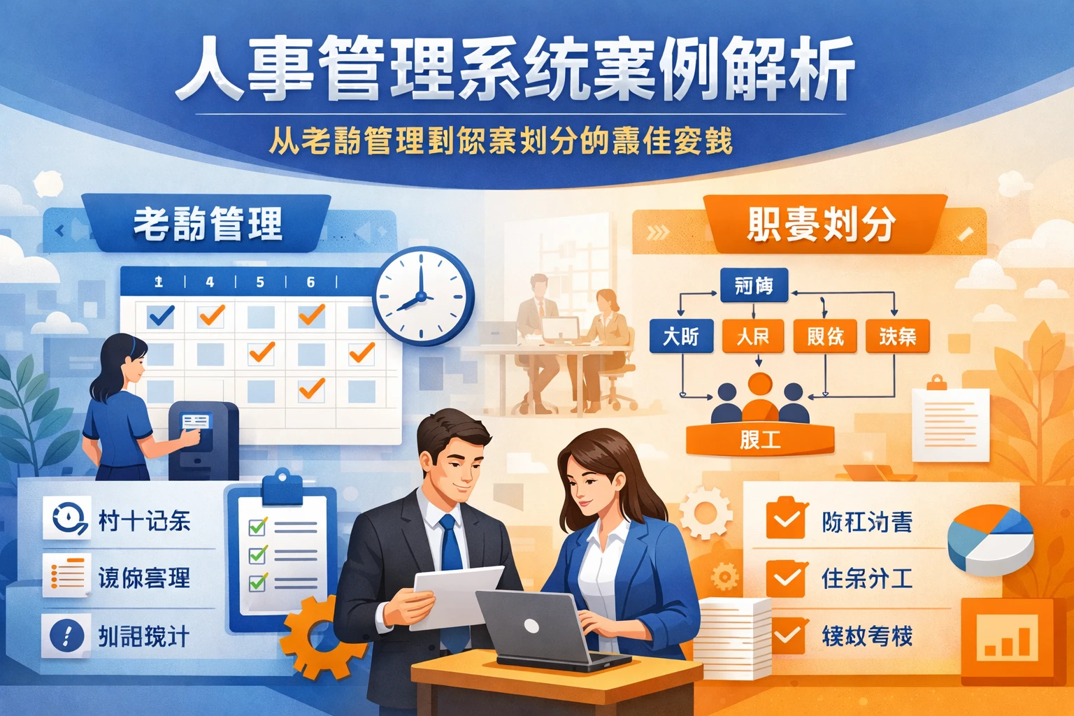 人事管理系统案例解析：从考勤管理到职责划分的最佳实践