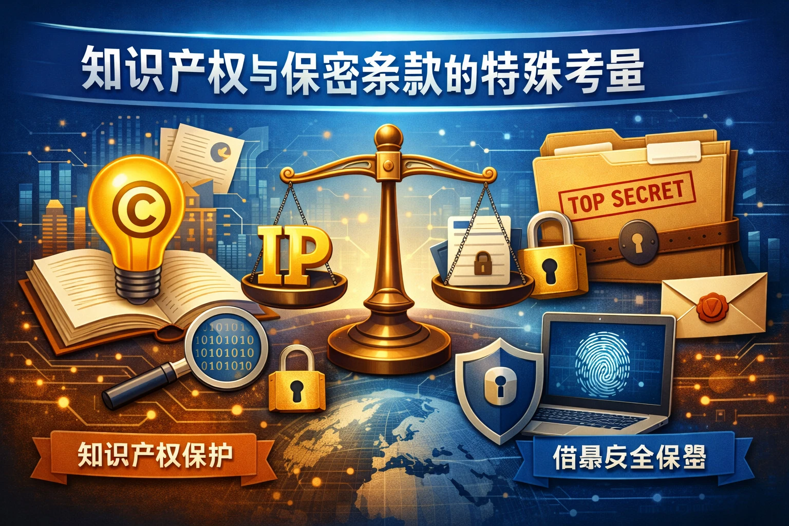 知识产权与保密条款的特殊考量