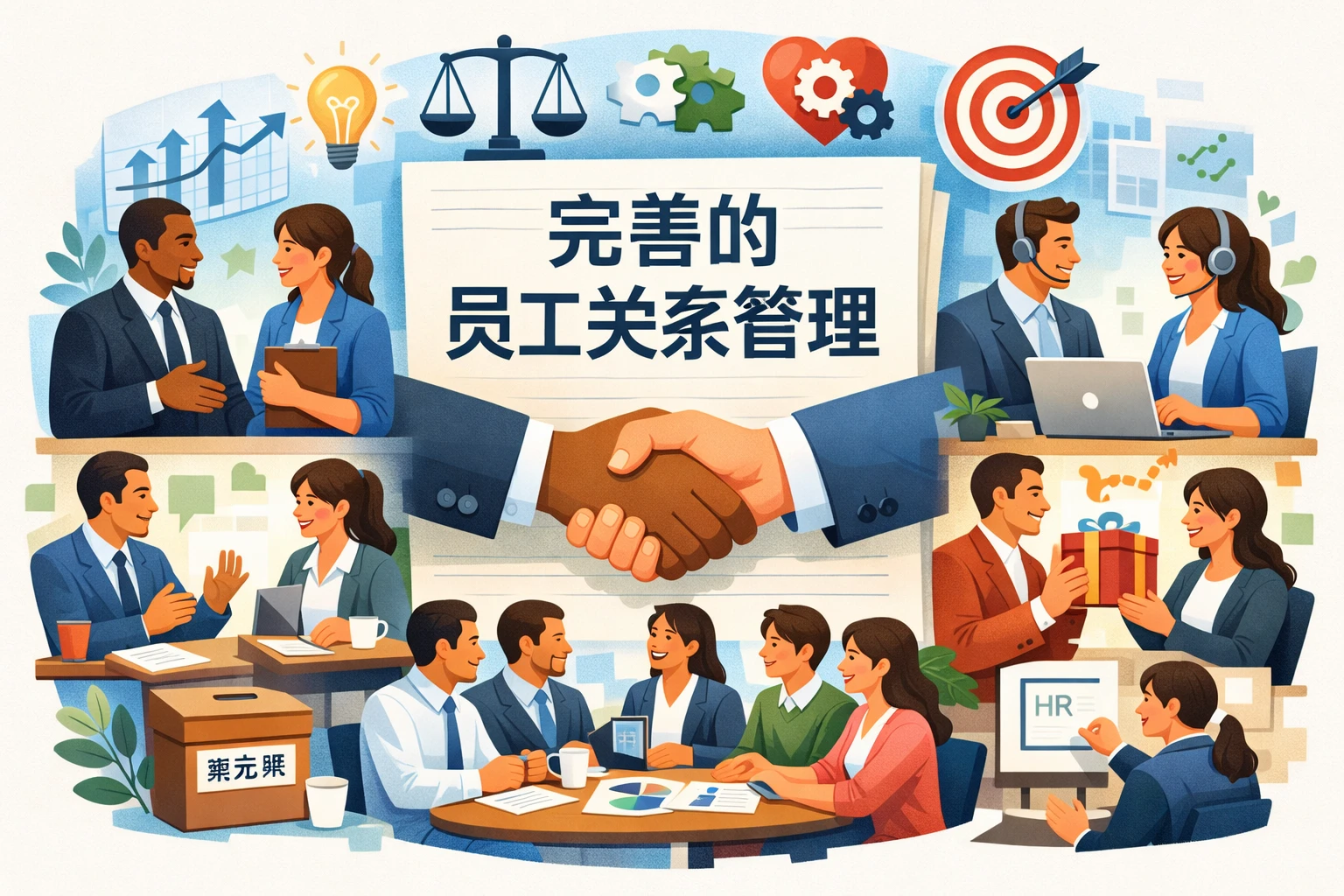 完善的员工关系管理