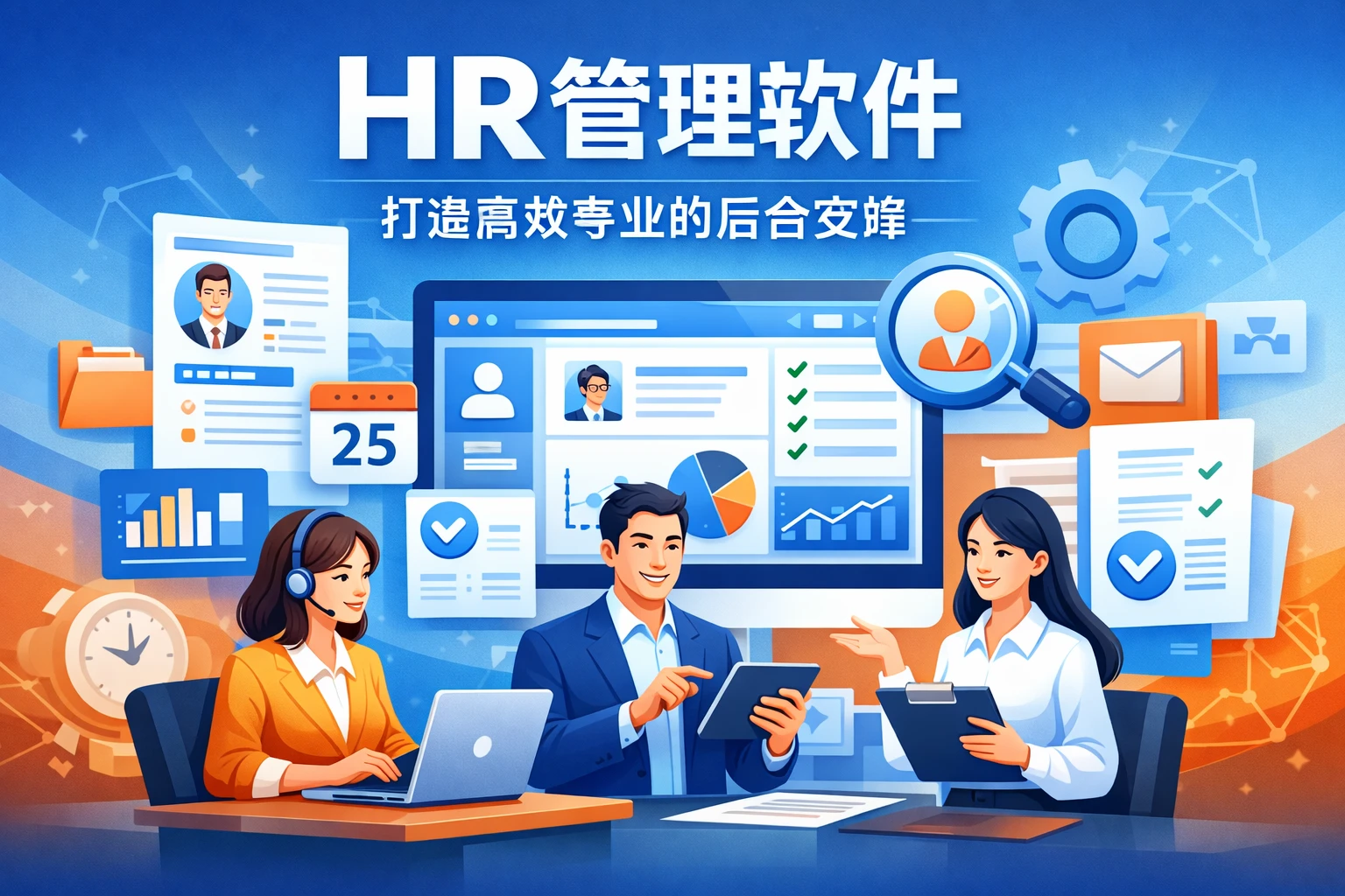 HR管理软件:打造高效专业的后台支撑