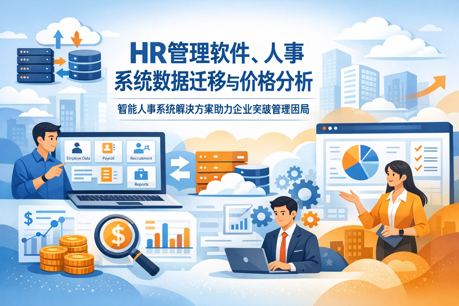 HR管理软件、人事系统数据迁移与价格分析:智能人事系统解决方案助力企业突破管理困局