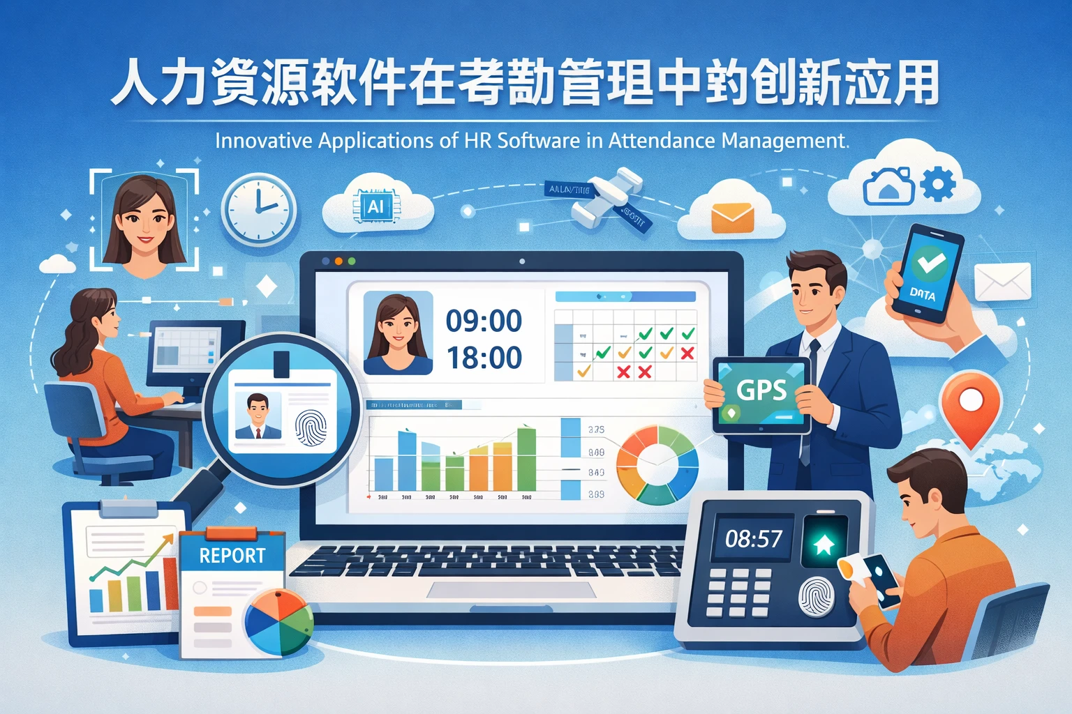 人力资源软件在考勤管理中的创新应用