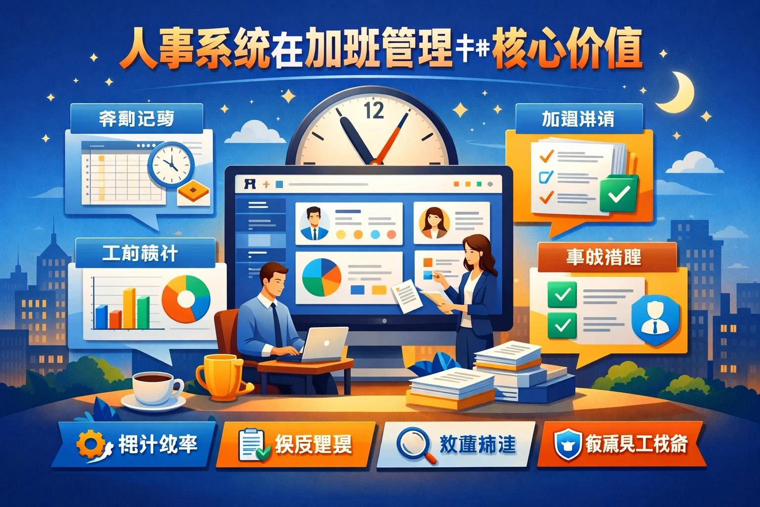 人事系统在加班管理中的核心价值