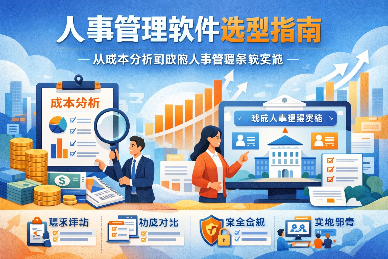 人事管理软件选型指南：从成本分析到政府人事管理系统实施