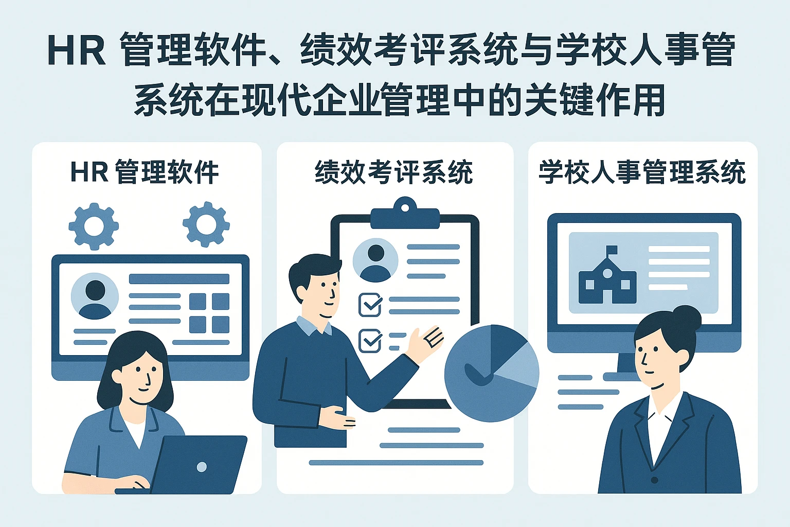 HR管理软件、绩效考评系统与学校人事管理系统在现代企业管理中的关键作用