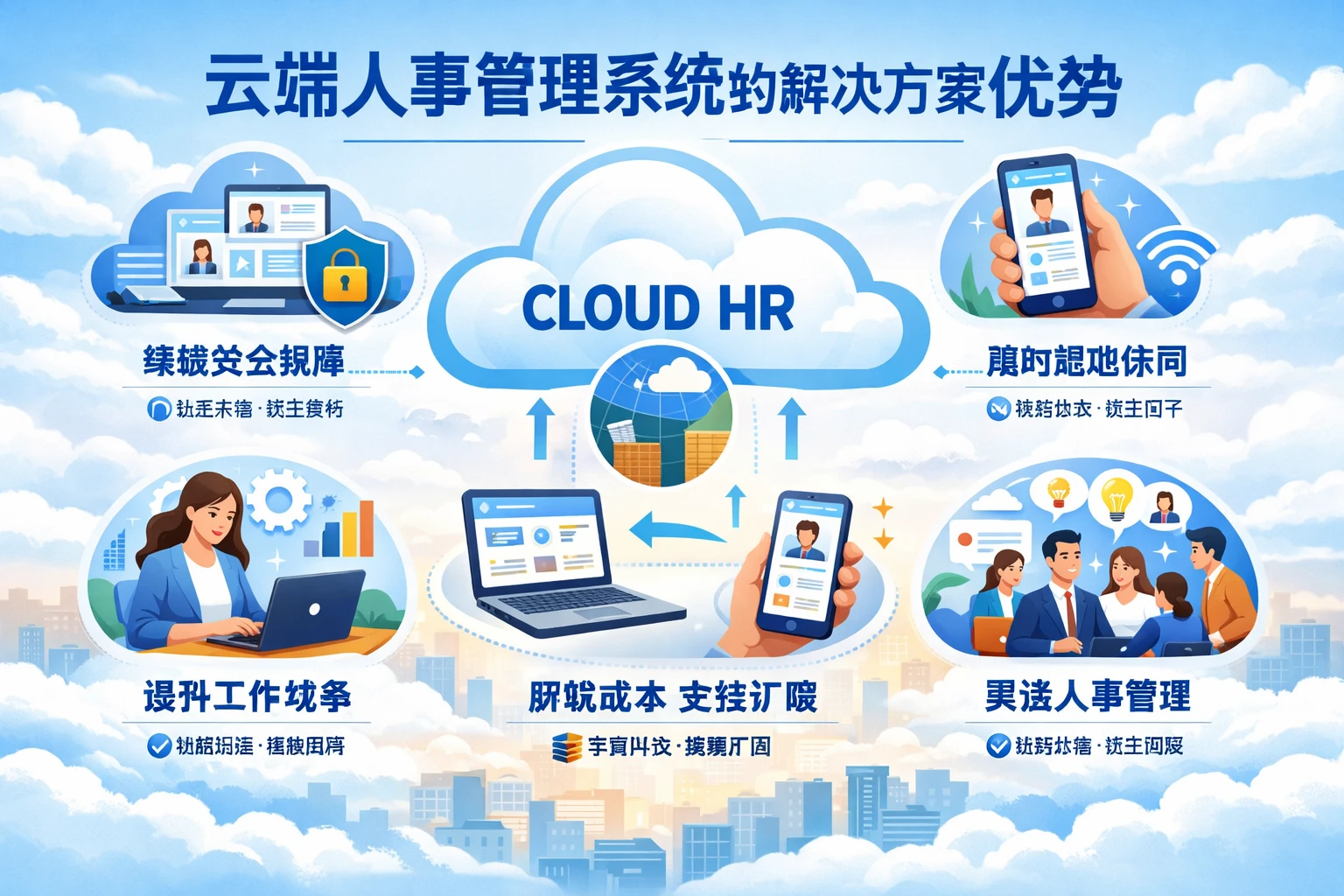 云端人事管理系统的解决方案优势