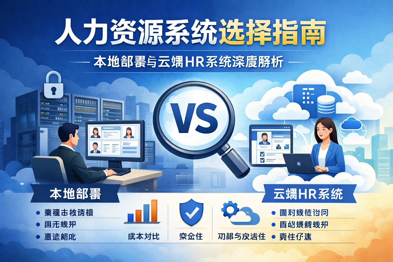 人力资源系统选择指南：本地部署与云端HR系统深度解析
