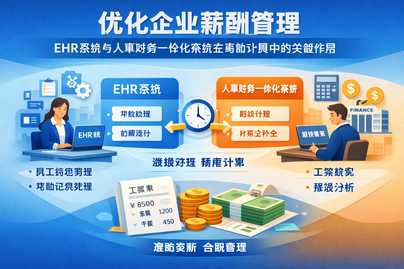 优化企业薪酬管理：ehr系统与人事财务一体化系统在考勤计算中的关键作用