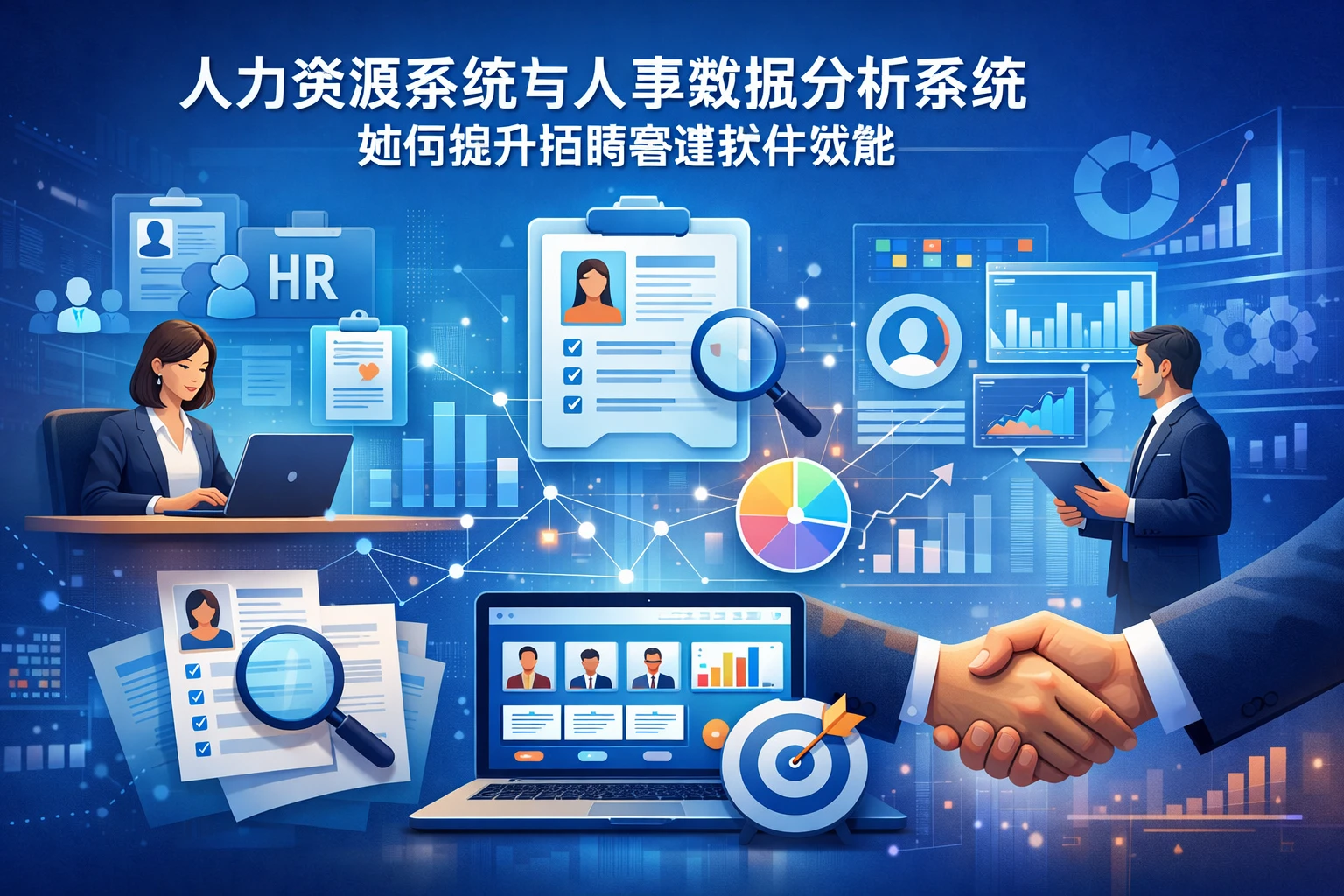 人力资源系统与人事数据分析系统如何提升招聘管理软件效能