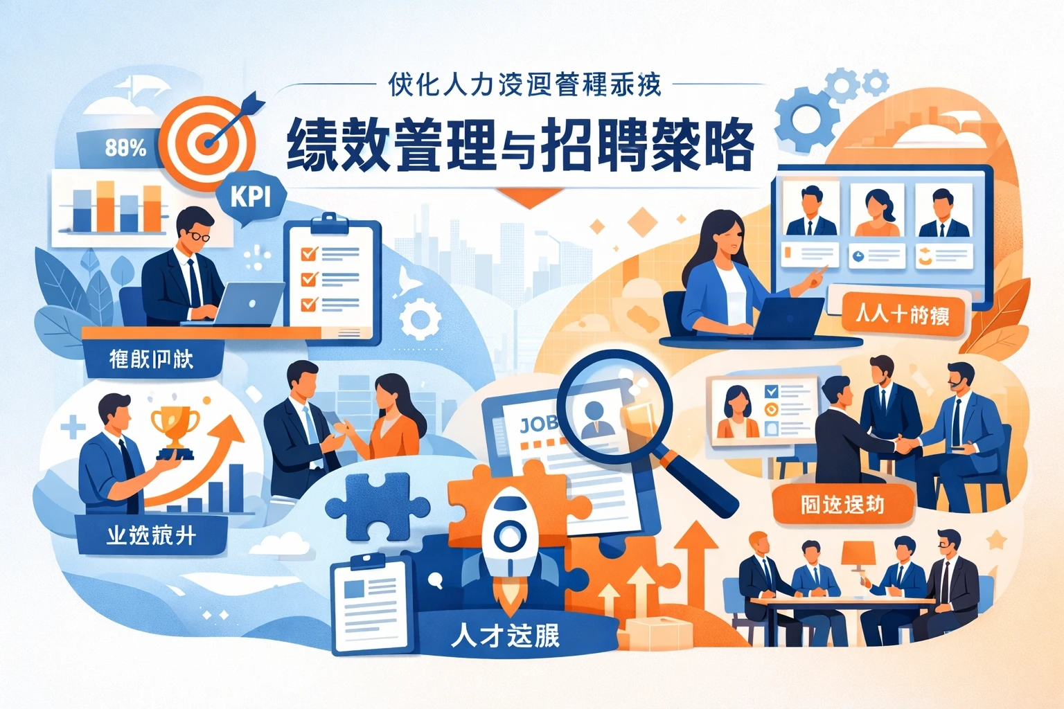 优化人力资源管理系统中的绩效管理与招聘策略