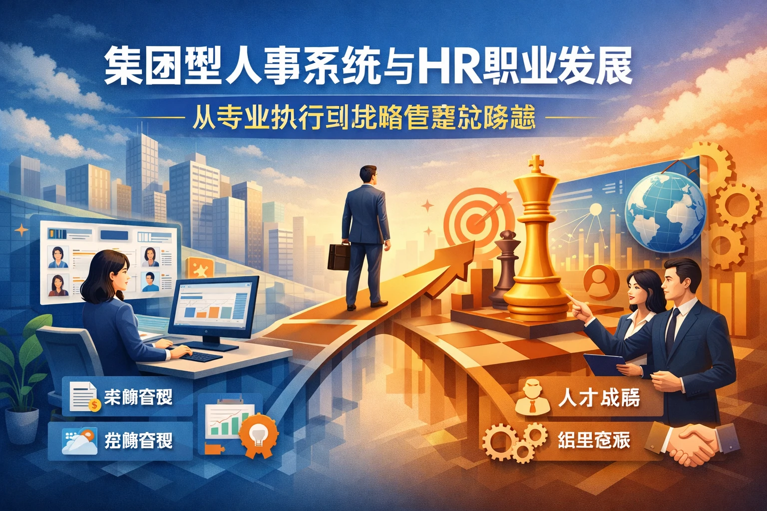 集团型人事系统与HR职业发展：从专业执行到战略管理的跨越