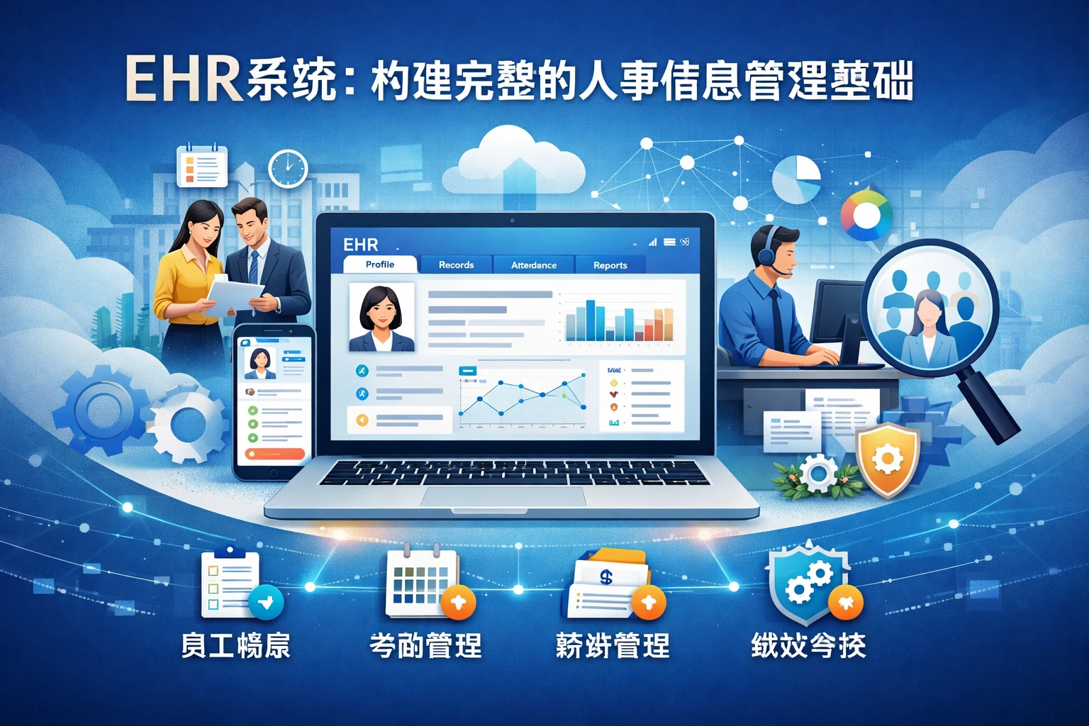 EHR系统：构建完整的人事信息管理基础