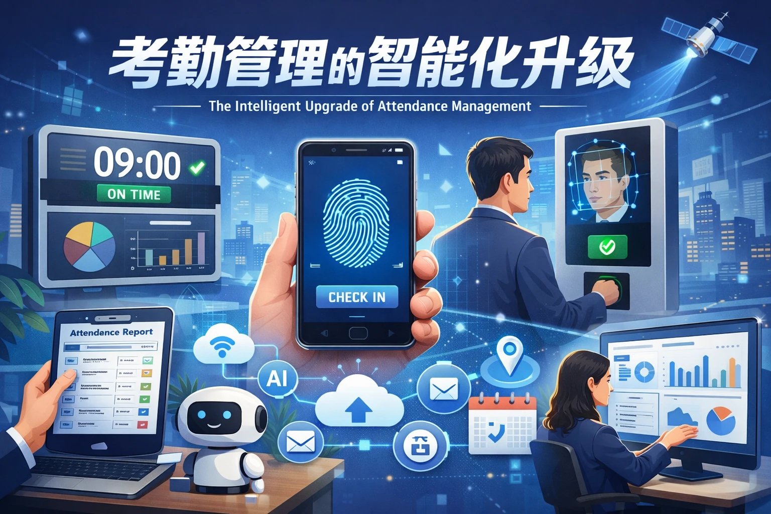 考勤管理的智能化升级