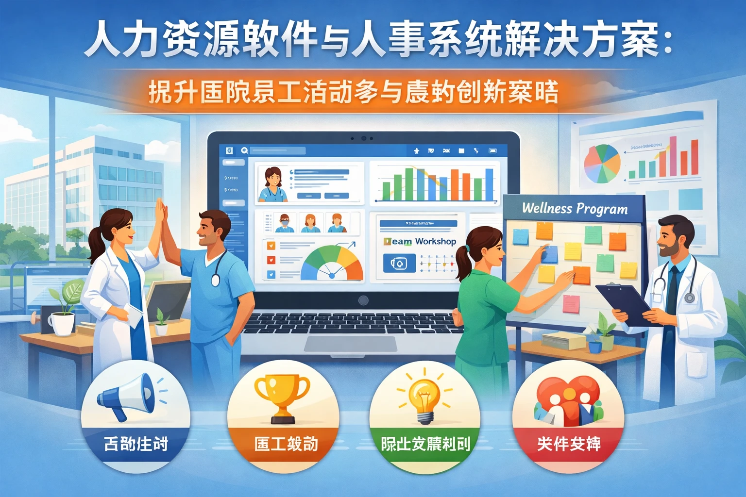 人力资源软件与人事系统解决方案：提升医院员工活动参与度的创新策略