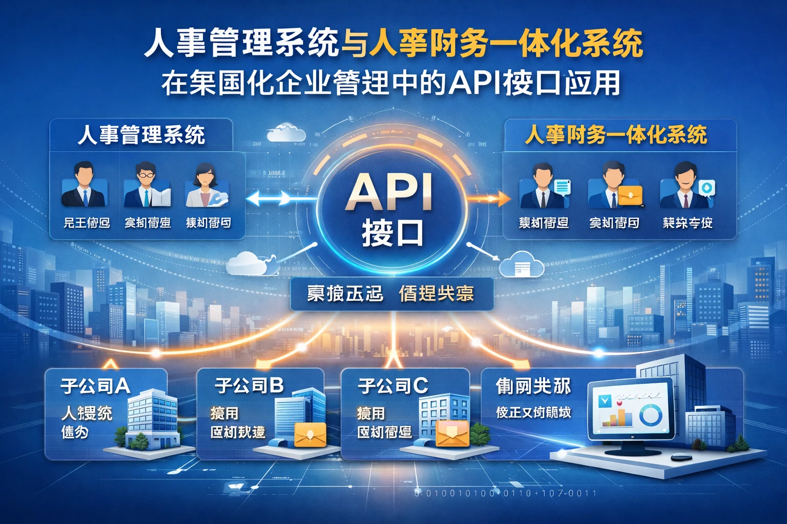 人事管理系统与人事财务一体化系统在集团化企业管理中的API接口应用