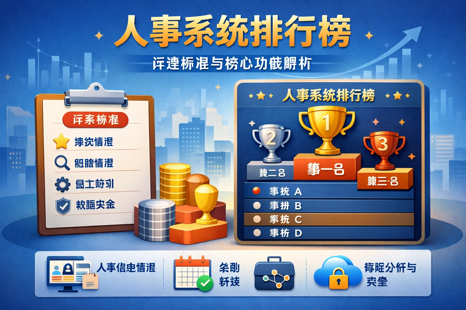 人事系统排行榜：评选标准与核心功能解析