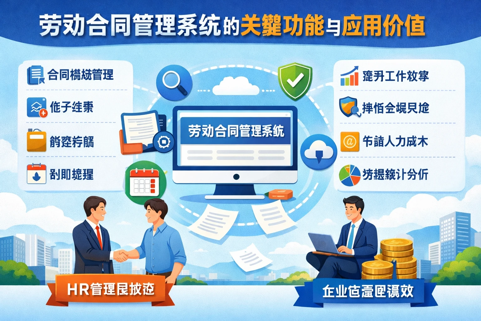 劳动合同管理系统的关键功能与应用价值