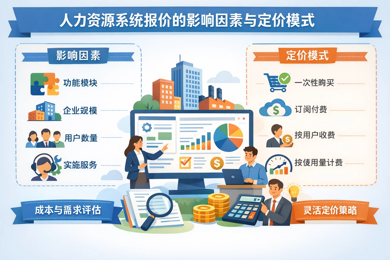 人力资源系统报价的影响因素与定价模式