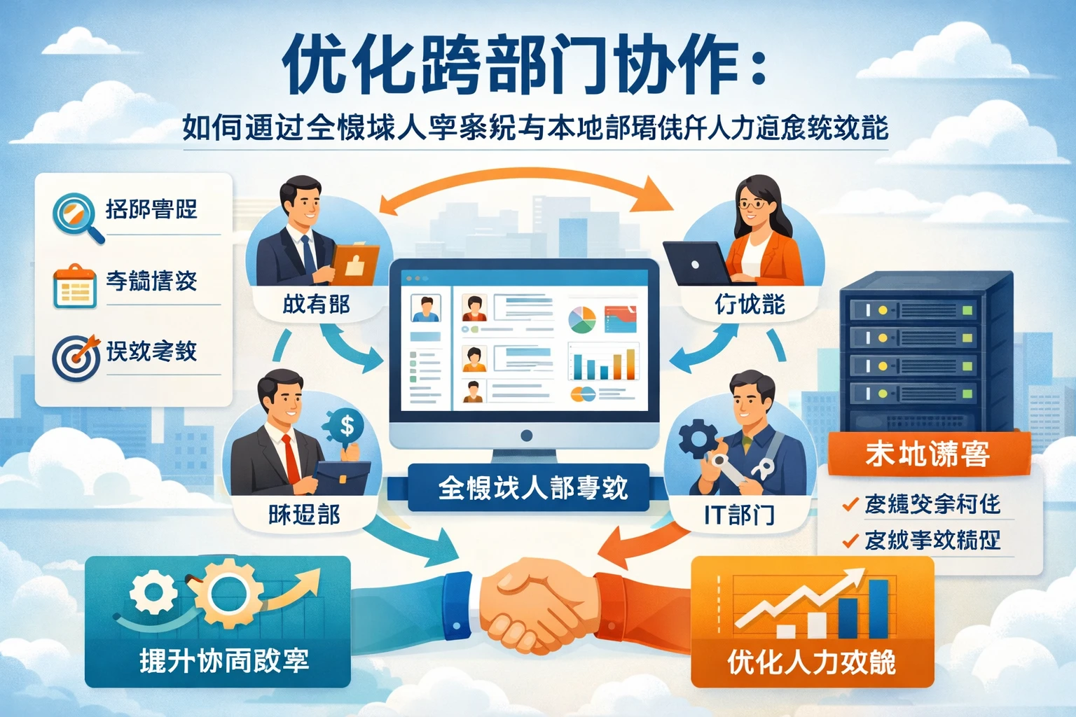 优化跨部门协作：如何通过全模块人事系统与本地部署提升人力资源系统效能
