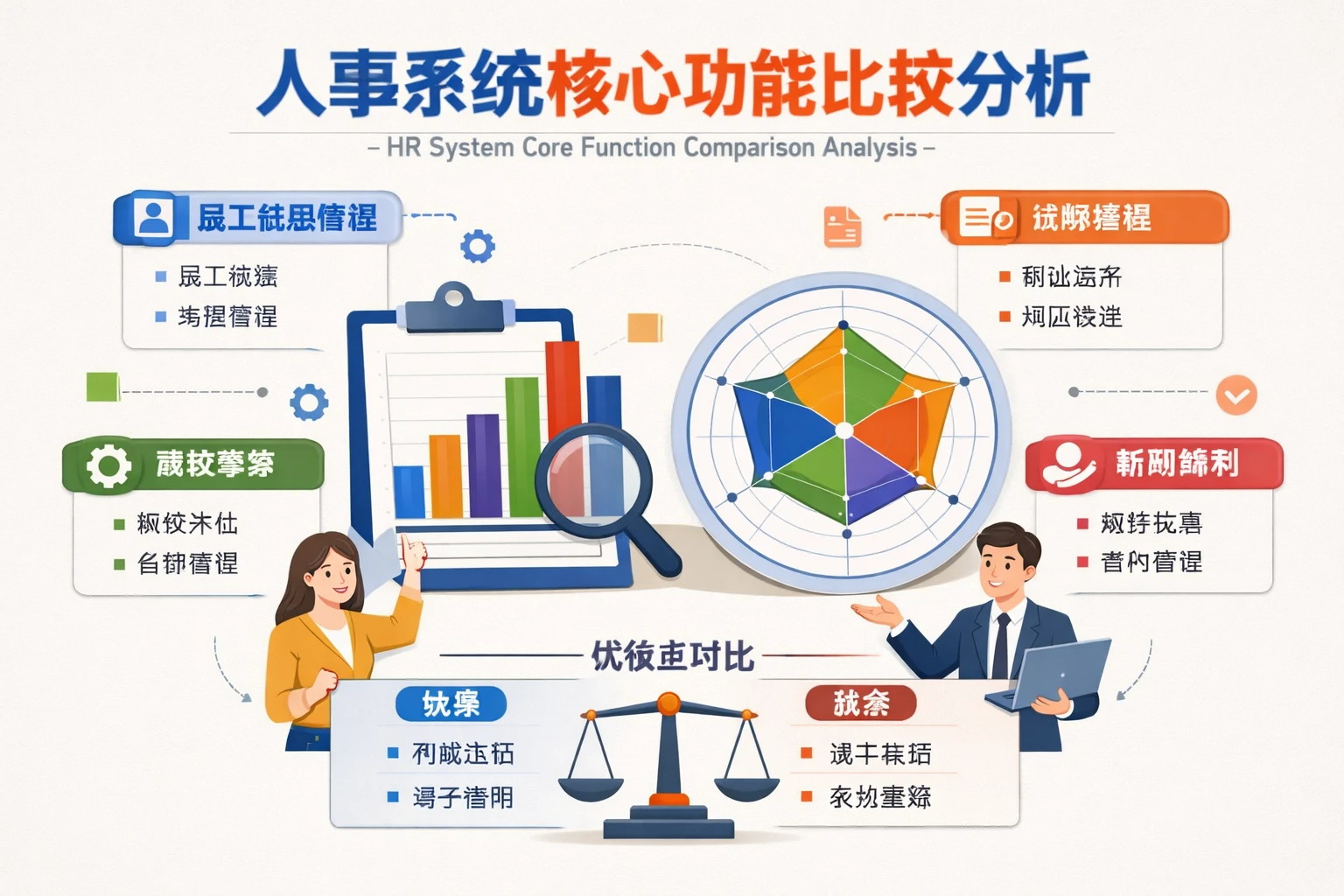 人事系统核心功能比较分析