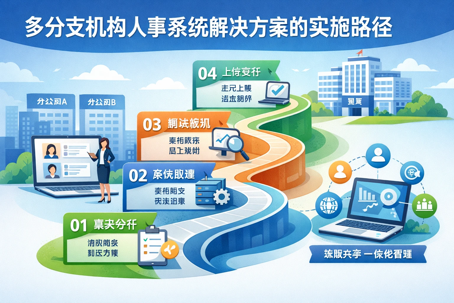多分支机构人事系统解决方案的实施路径