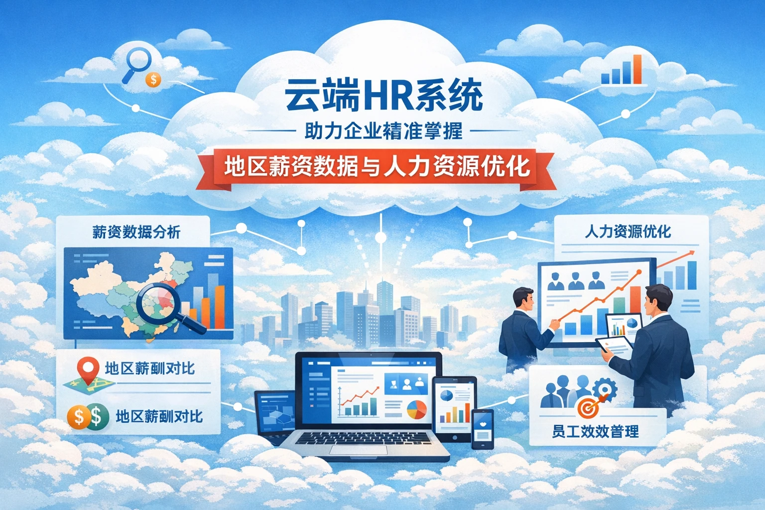 云端HR系统如何助力企业精准掌握地区薪资数据与人力资源优化