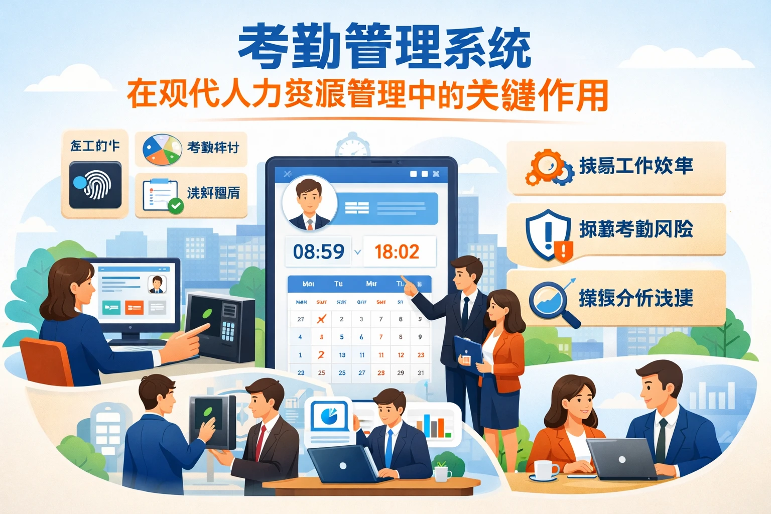 考勤管理系统在现代人力资源管理中的关键作用