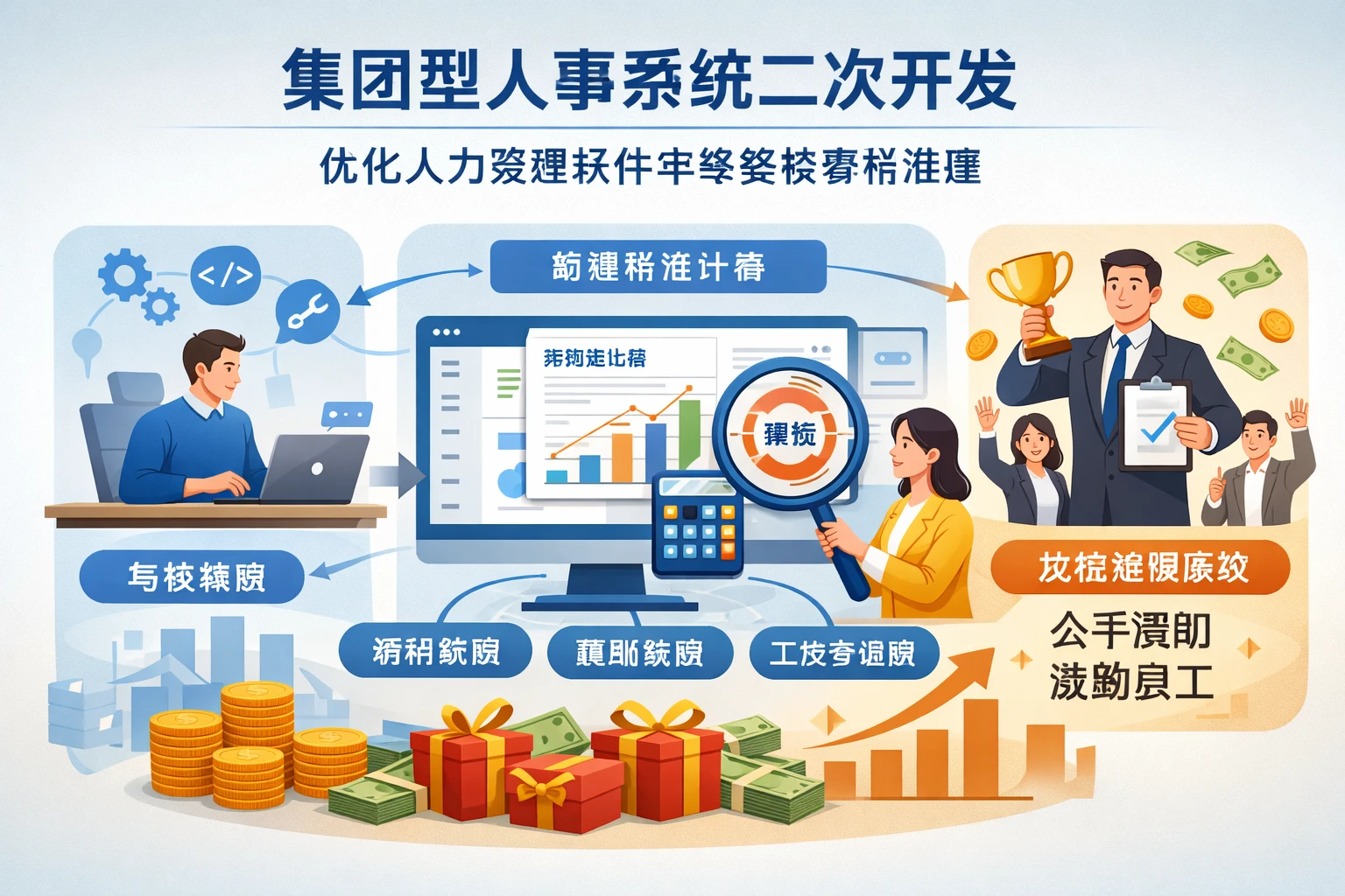 集团型人事系统二次开发:优化人力资源软件年终奖核算精准度