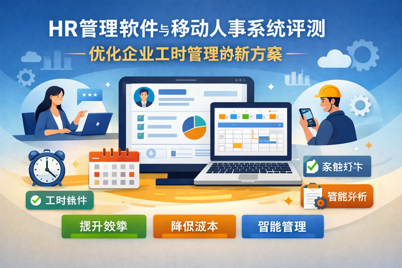 HR管理软件与移动人事系统评测：优化企业工时管理的新方案