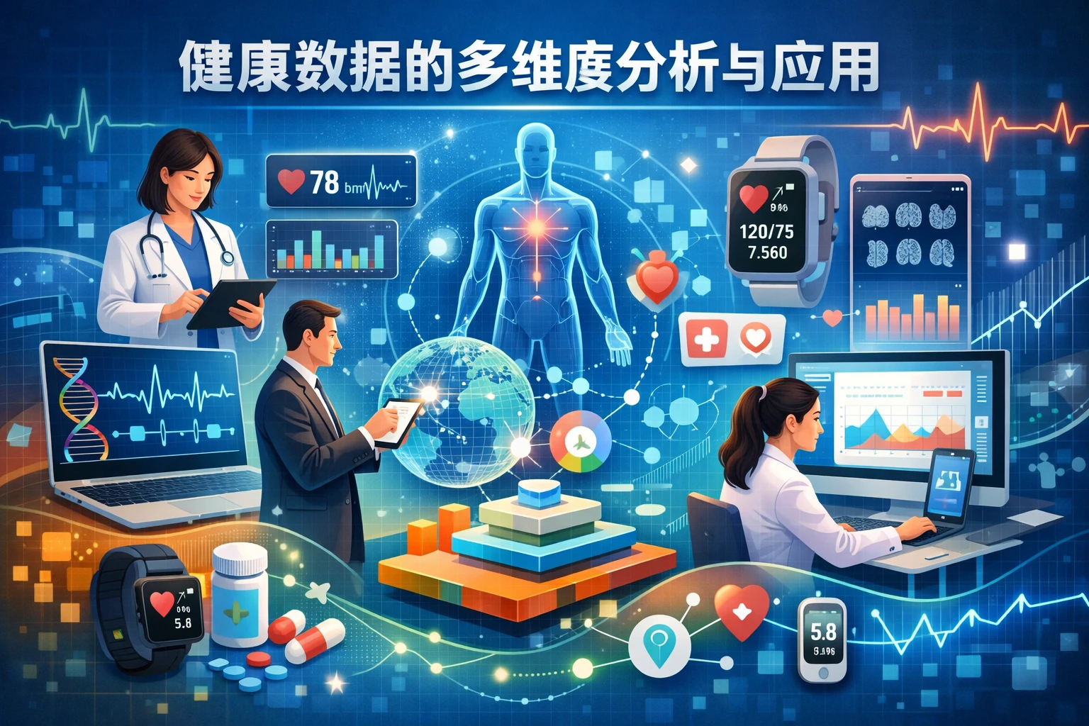 健康数据的多维度分析与应用
