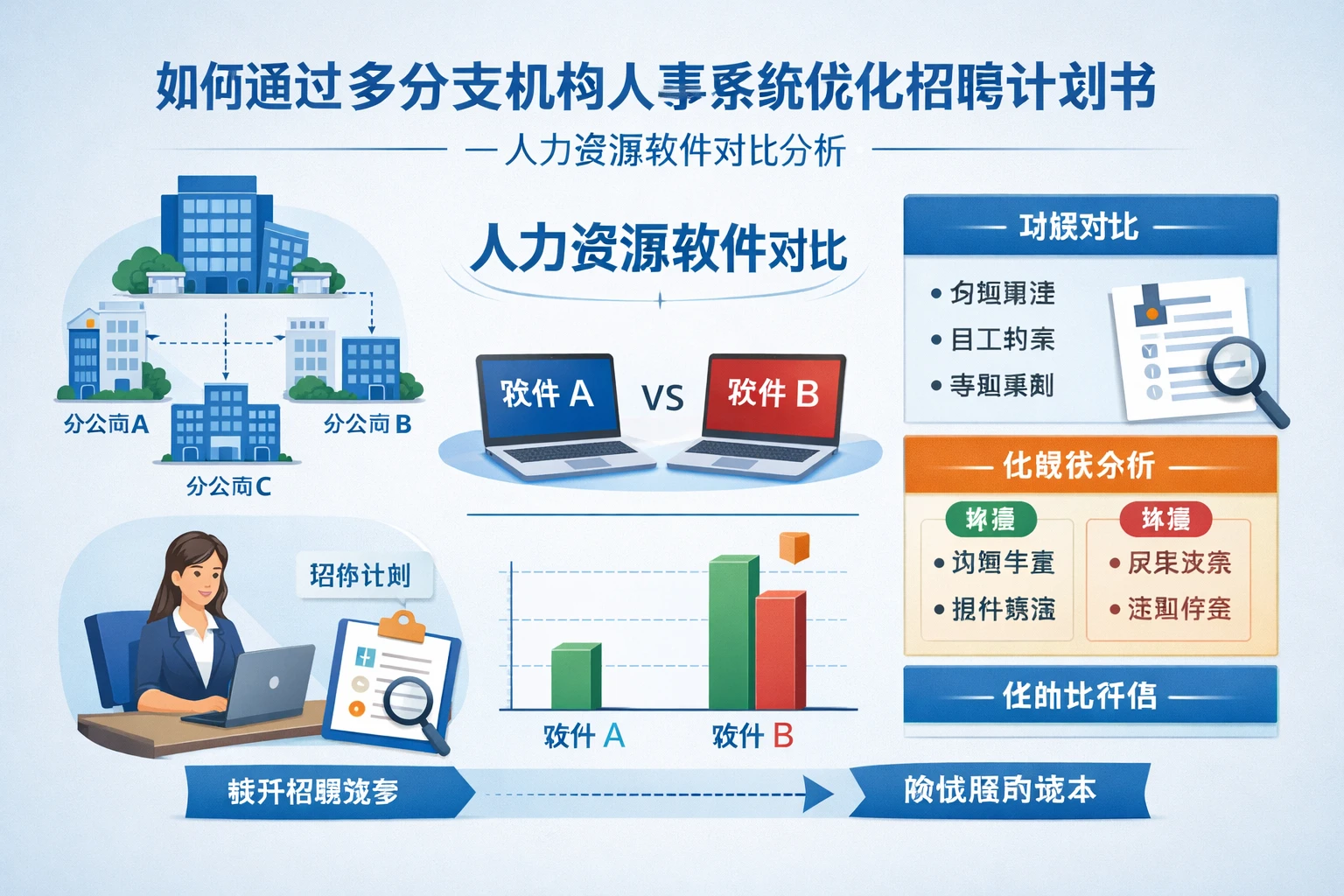 如何通过多分支机构人事系统优化招聘计划书——人力资源软件对比分析