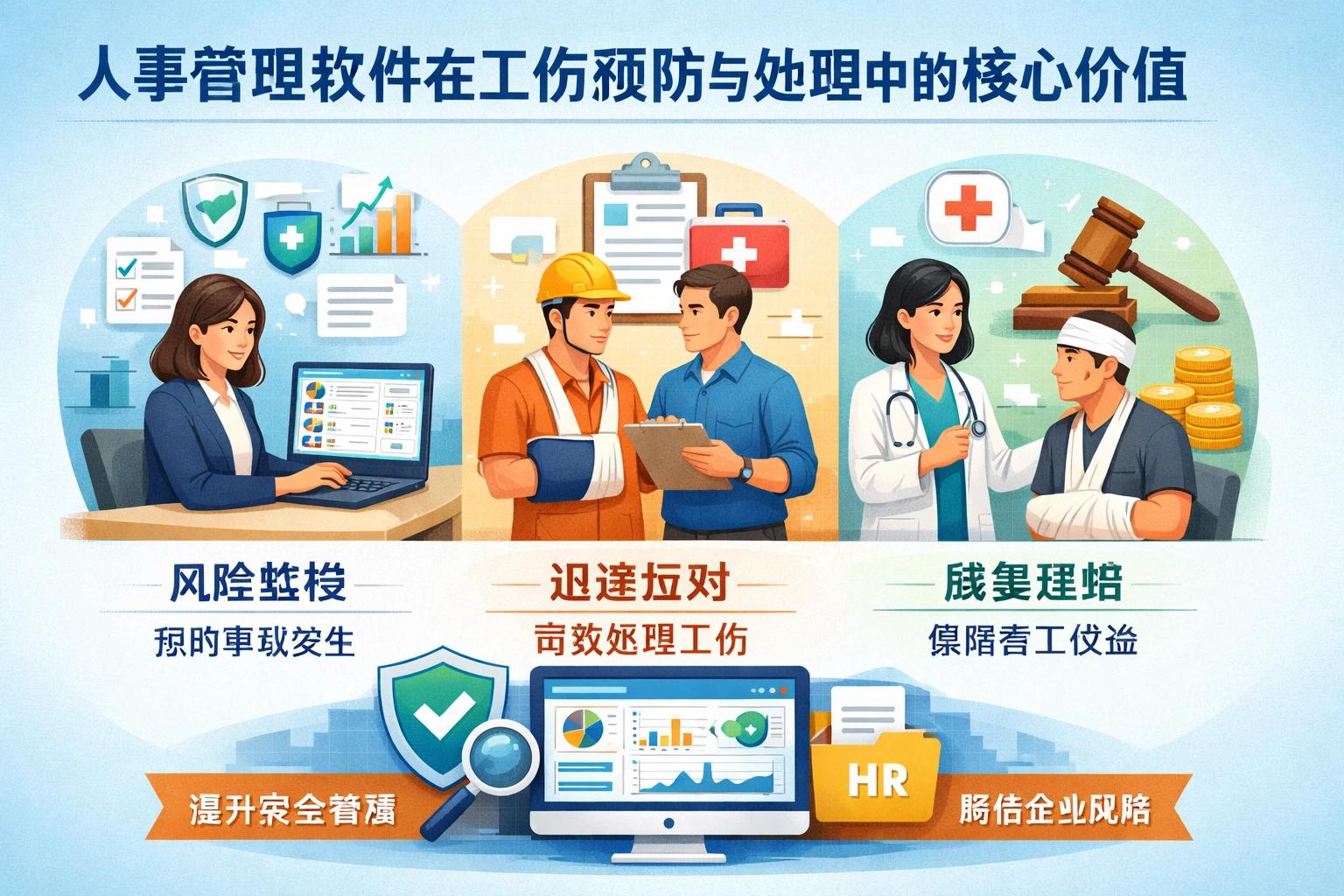人事管理软件在工伤预防与处理中的核心价值
