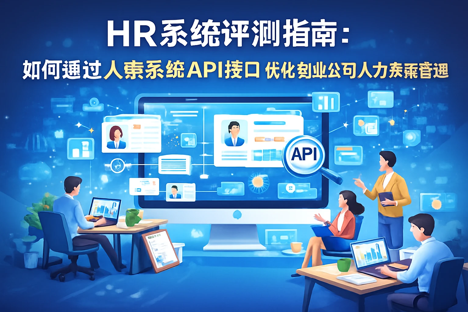 HR系统评测指南：如何通过人事系统API接口优化创业公司人力资源管理