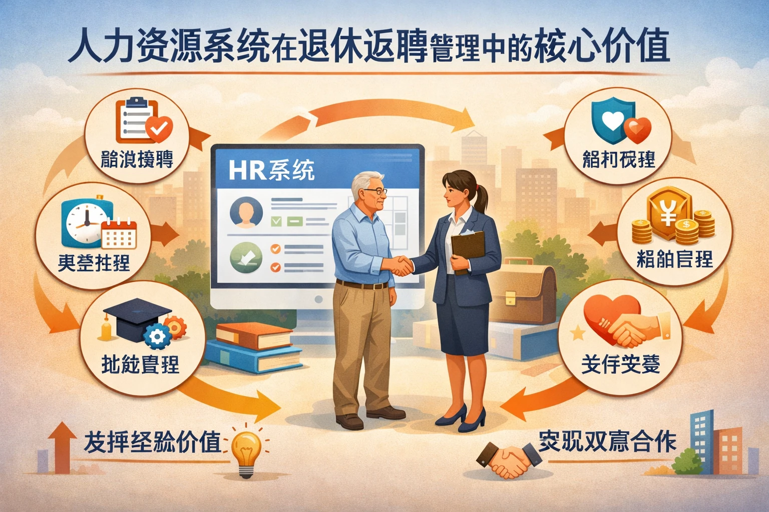 人力资源系统在退休返聘管理中的核心价值