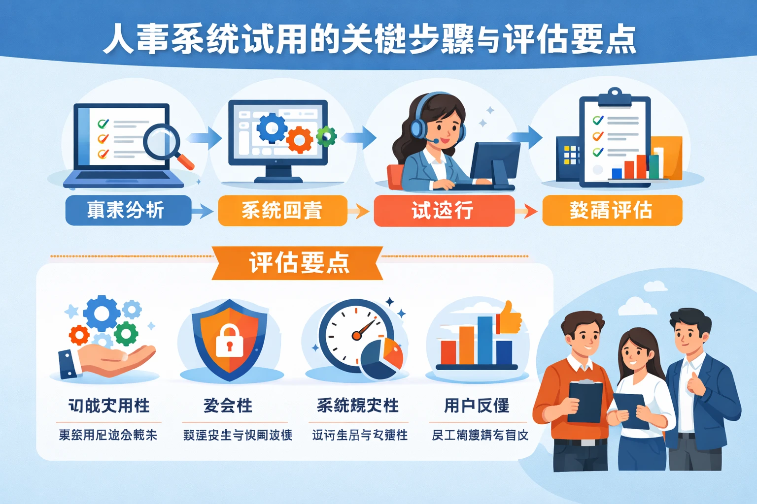 人事系统试用的关键步骤与评估要点