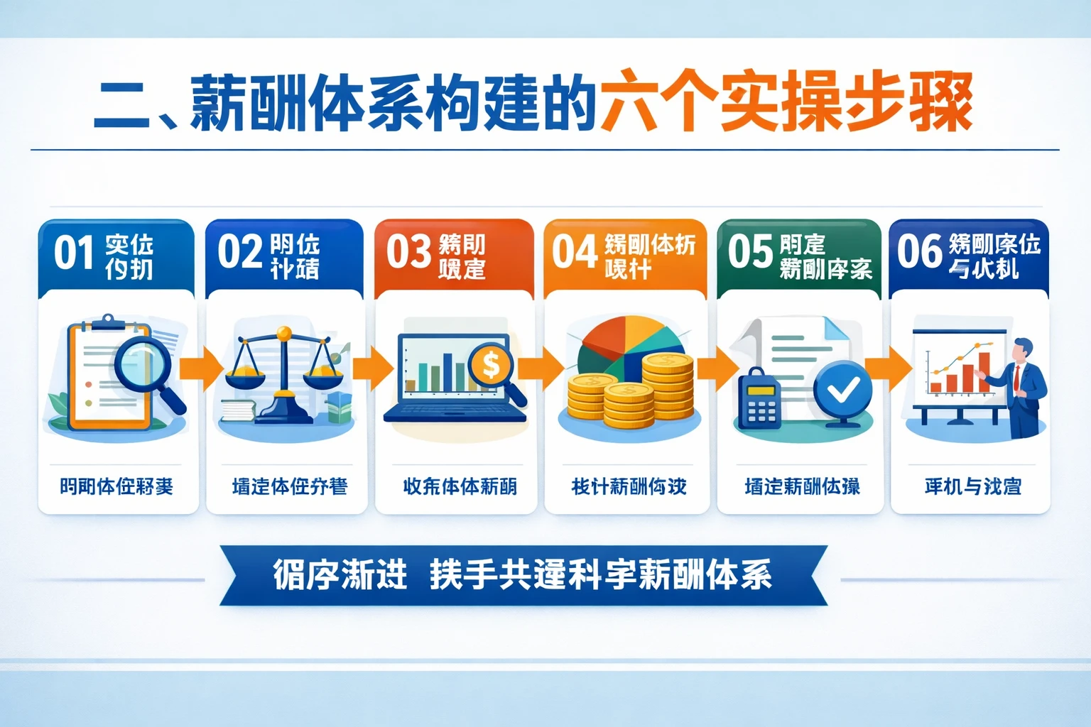 二、薪酬体系构建的六个实操步骤