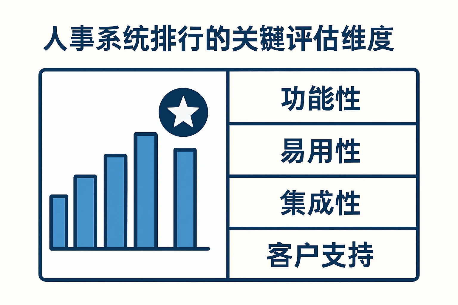 人事系统排行榜的关键评估维度