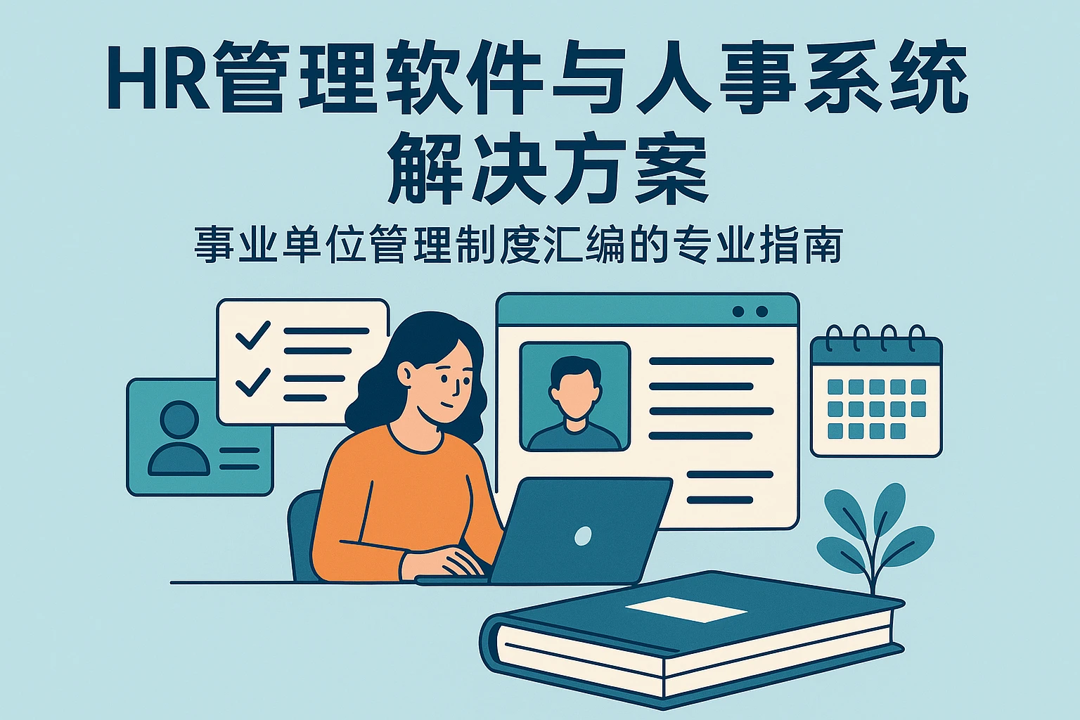 HR管理软件与人事系统解决方案：事业单位管理制度汇编的专业指南