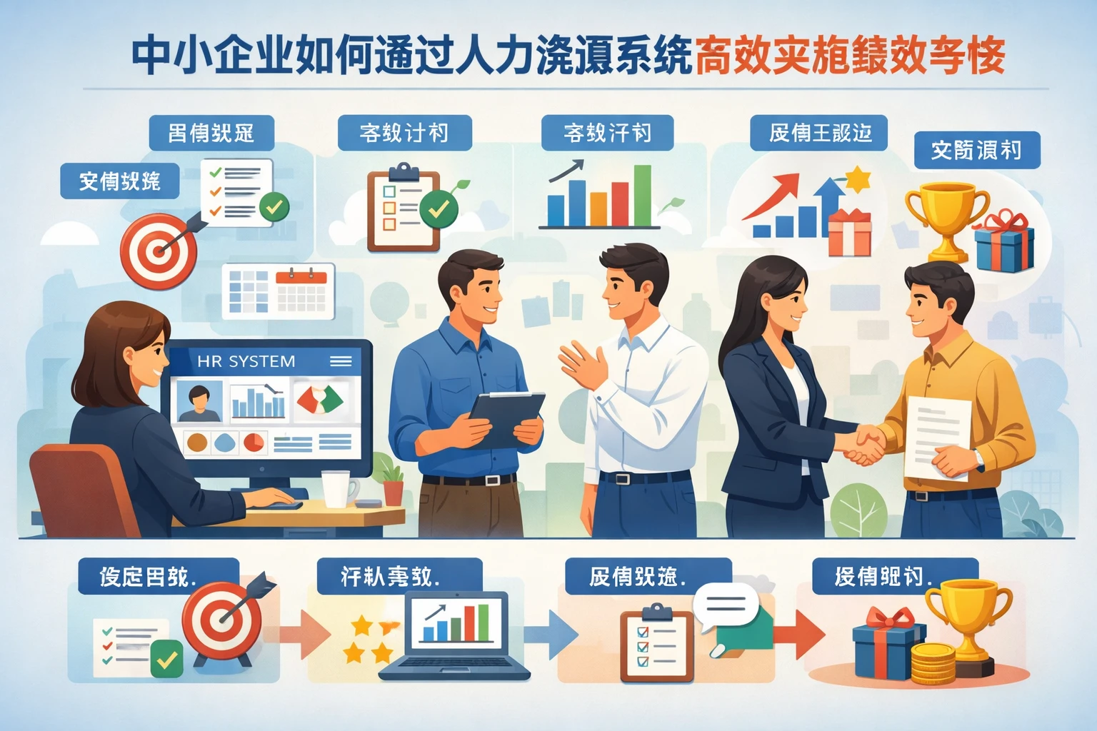 中小企业如何通过人力资源系统高效实施绩效考核