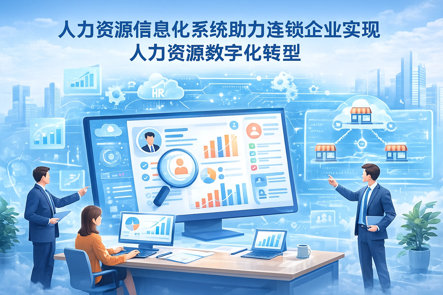 人力资源信息化系统助力连锁企业实现人力资源数字化转型