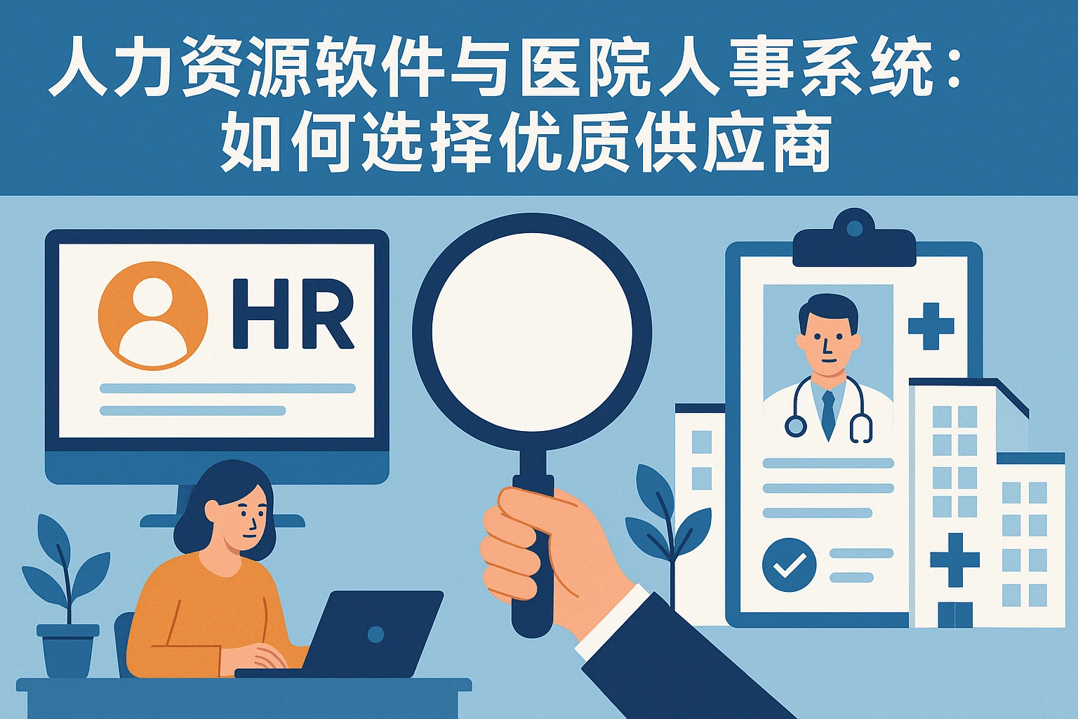 人力资源软件与医院人事系统:如何选择优质供应商