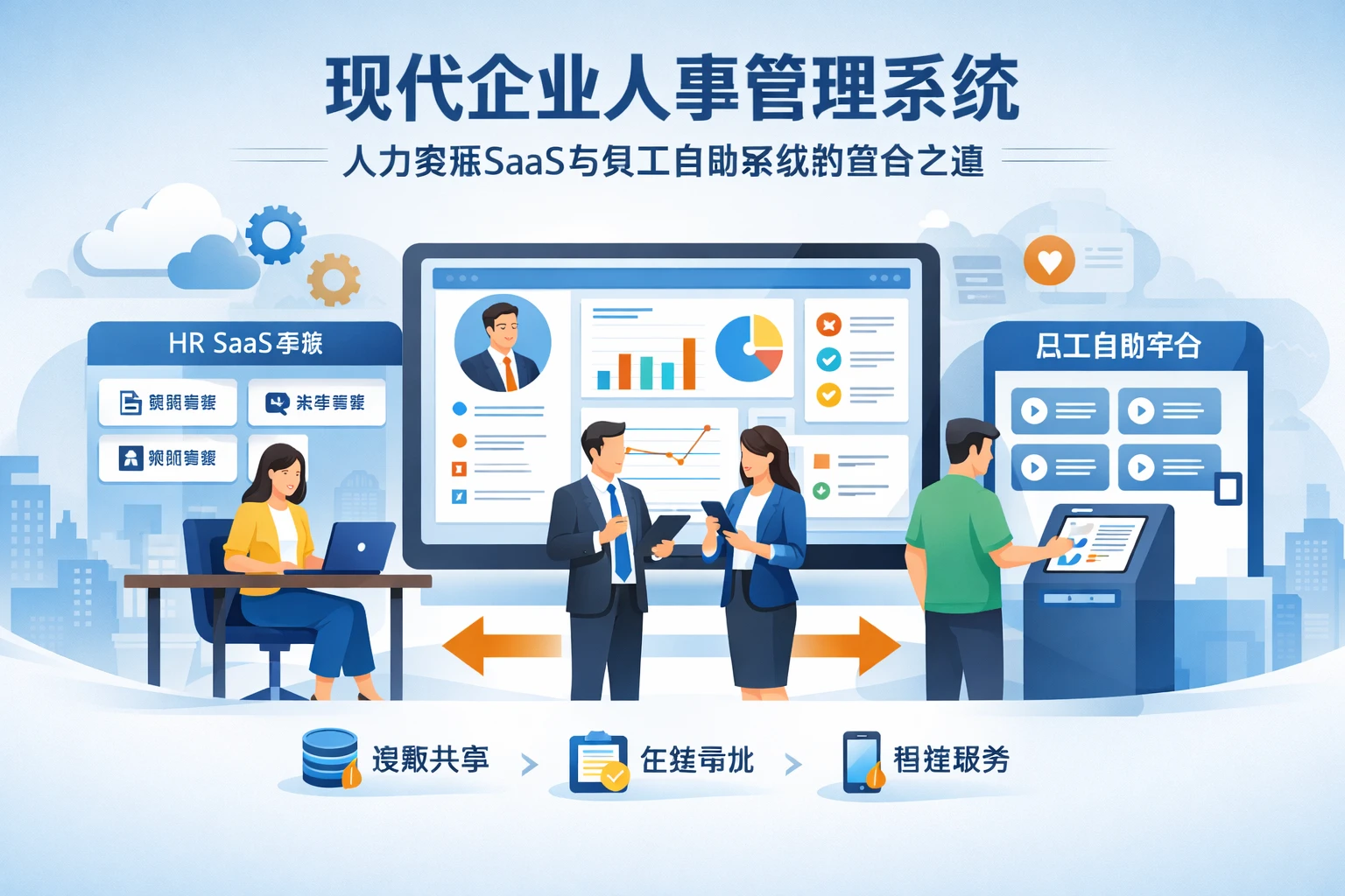 现代企业人事管理系统：人力资源SaaS与员工自助系统的整合之道
