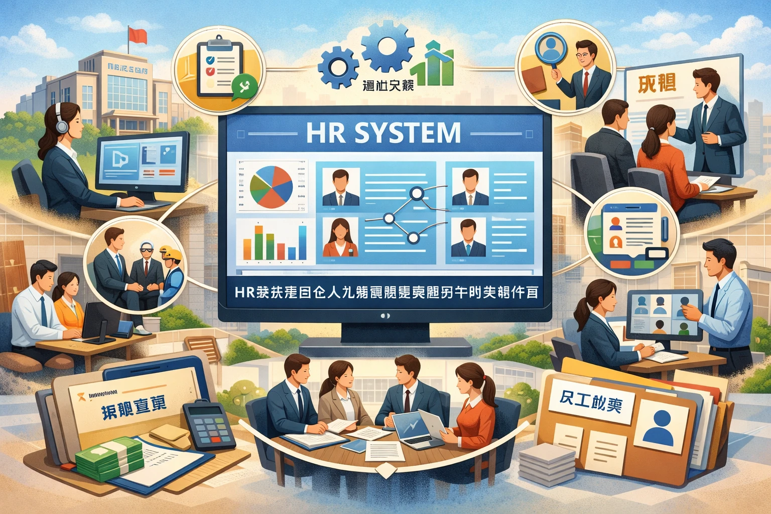 HR系统在国企人力资源系统实施服务中的关键作用