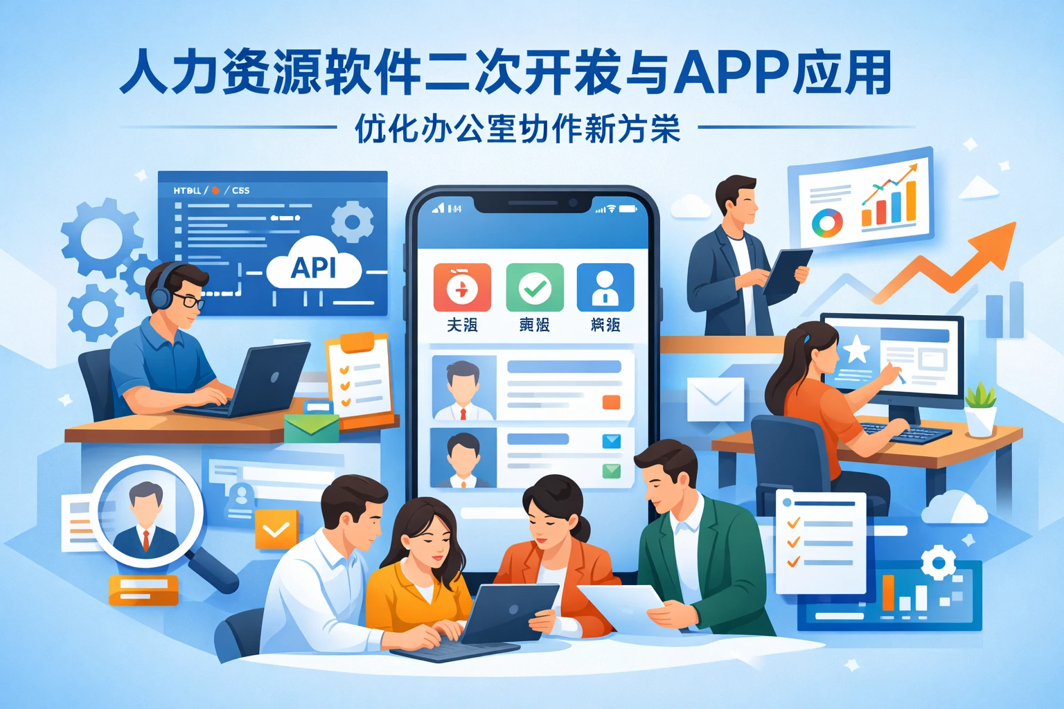 人力资源软件二次开发与APP应用：优化办公室协作新方案