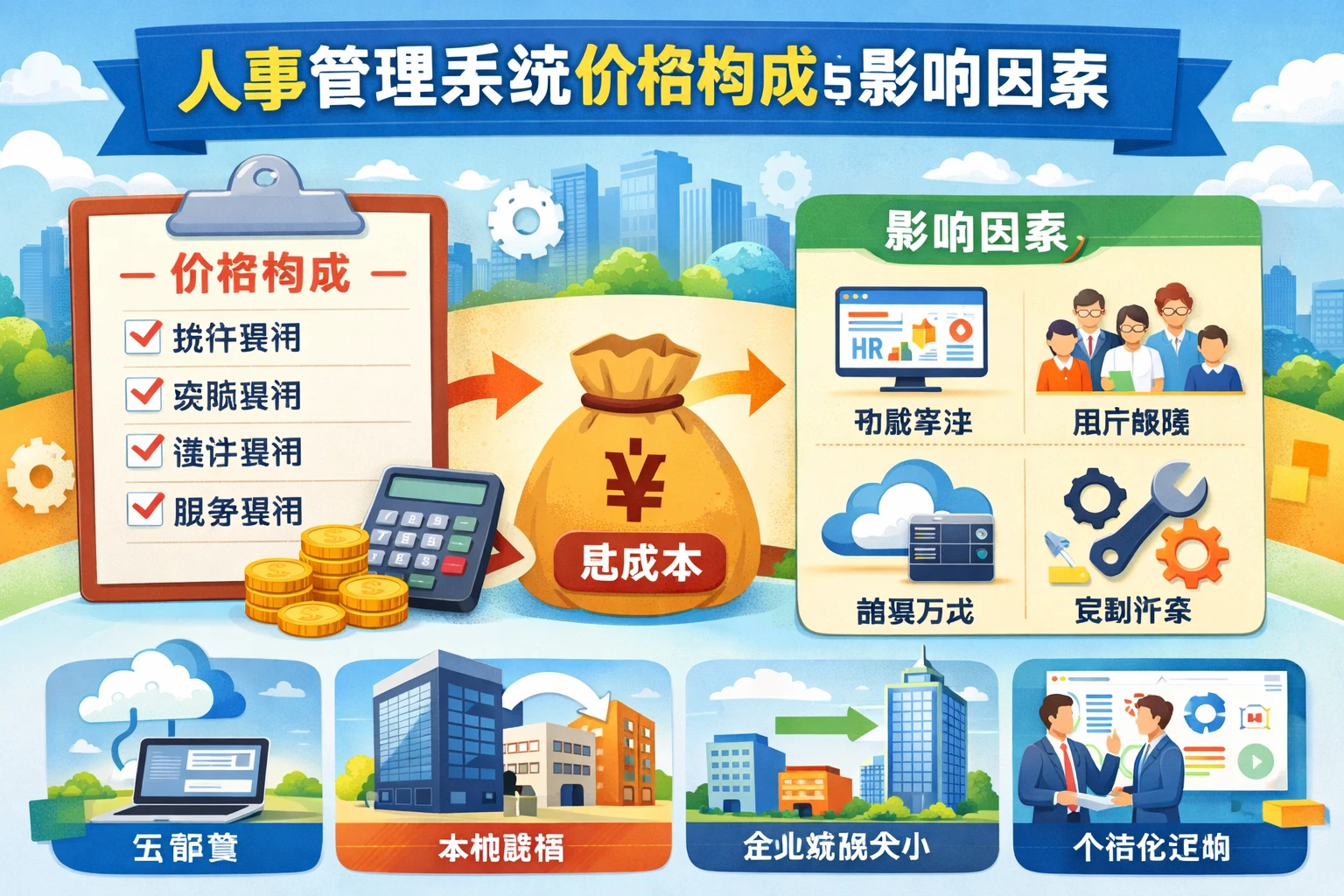人事管理系统价格构成与影响因素