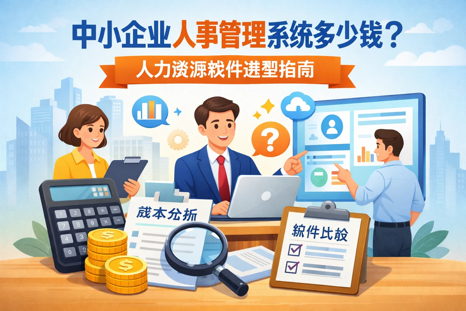 中小企业人事管理系统多少钱？人力资源软件选型指南