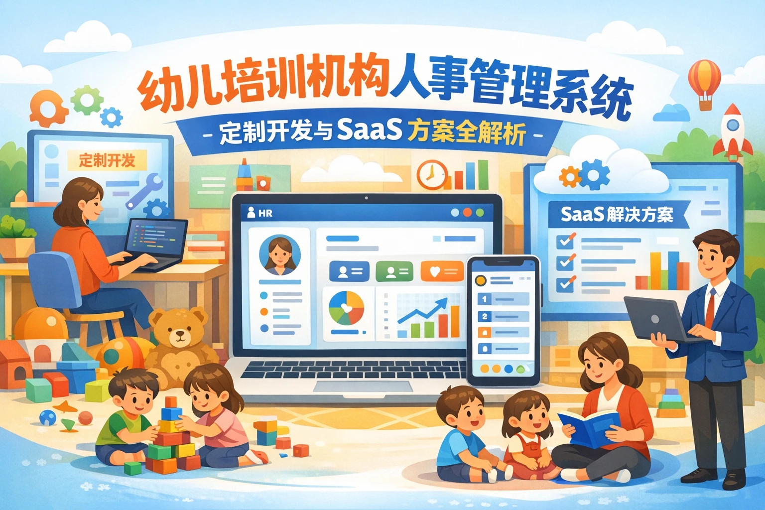 幼儿培训机构人事管理系统:定制开发与SaaS方案全解析