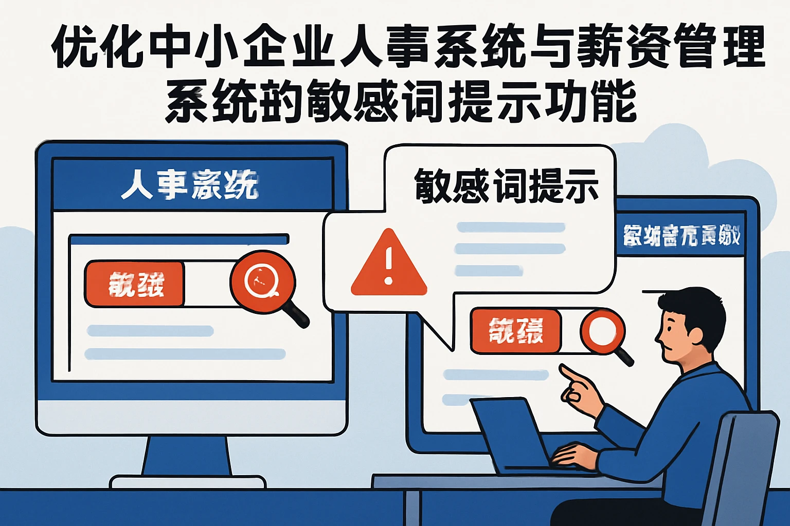 优化中小企业人事系统与薪资管理系统的敏感词提示功能