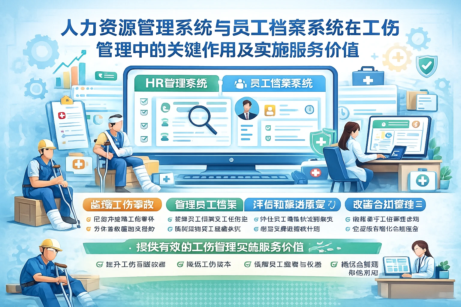人力资源管理系统与员工档案系统在工伤管理中的关键作用及实施服务价值