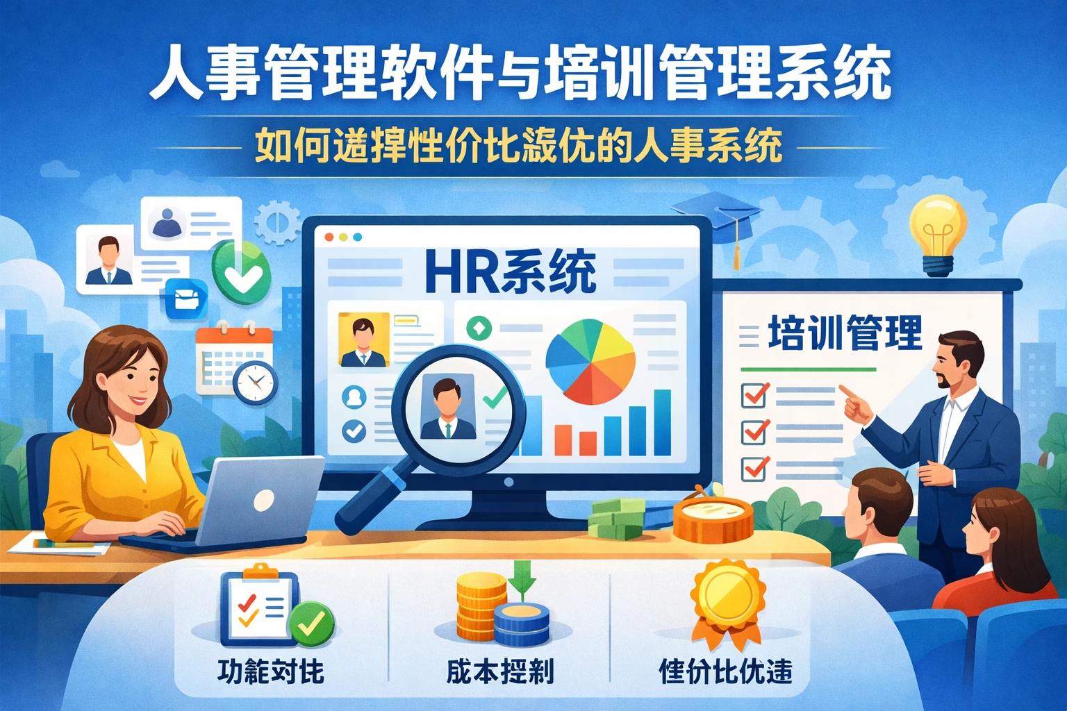人事管理软件与培训管理系统：如何选择性价比最优的人事系统
